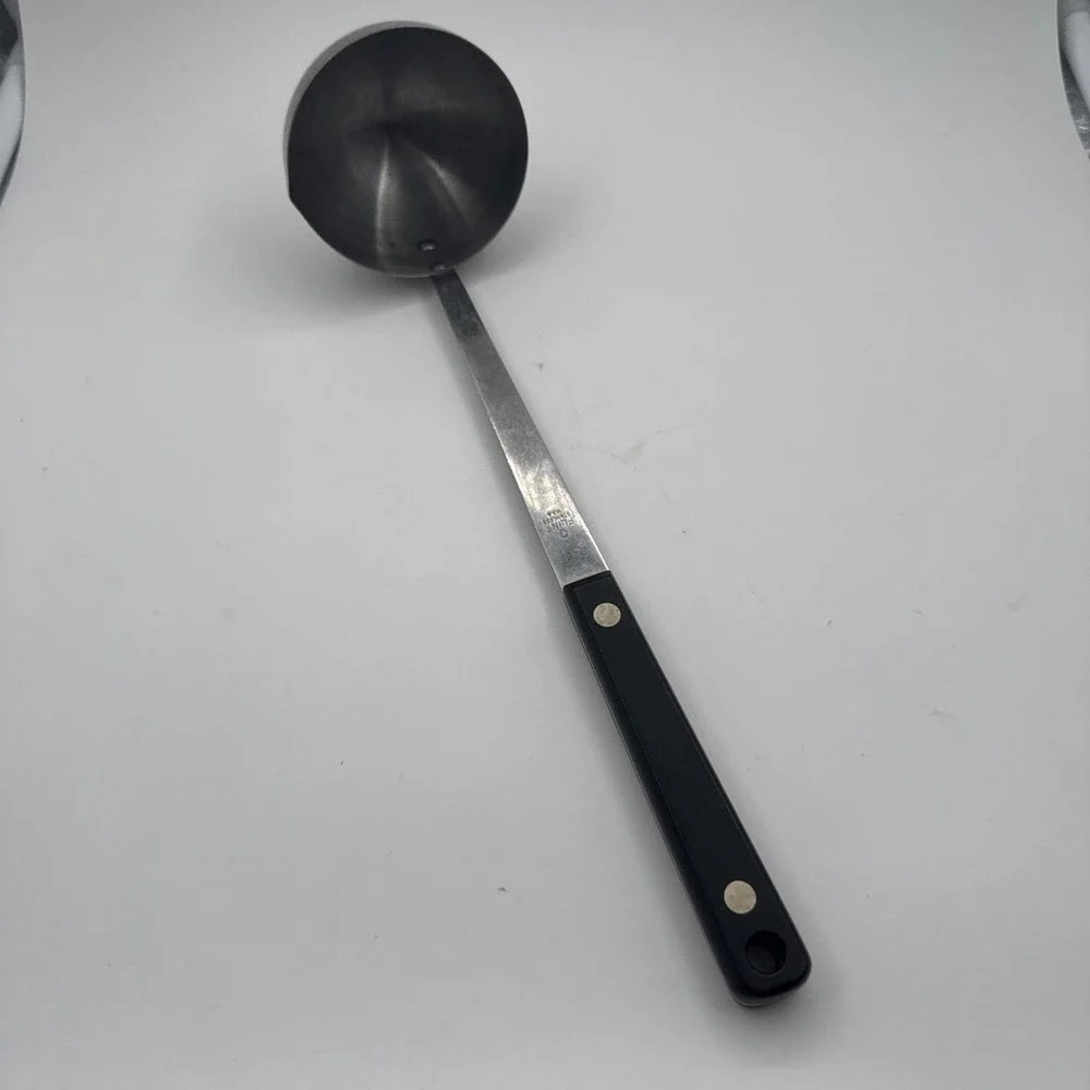 Rare EKCO Forged Retro‎ Vintage Ladle Stainless Steel USA cooking Utensil